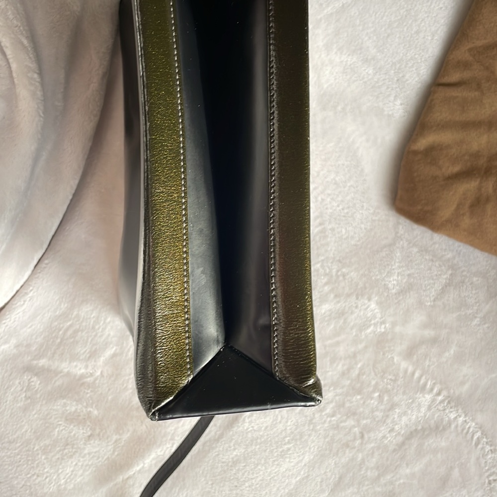 LOEWE 2way authentic with silver snake bone handle. Beautiful color. - Picture 12 of 16